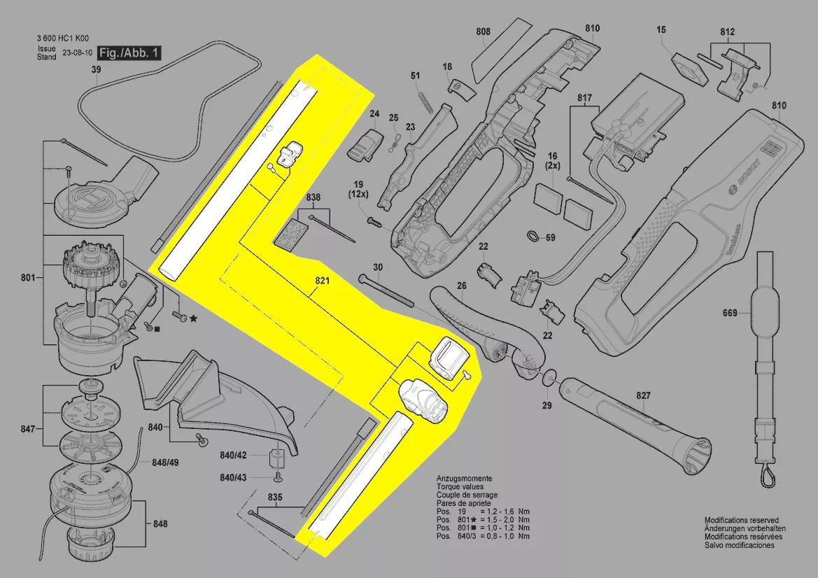 tubes réf. F 016 F05 837 Bosch
